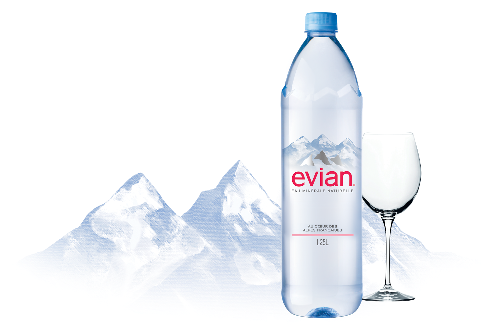 Вода EVIAN